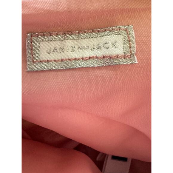 New - Janie and Jack ~  Blush Pink Velvet Quilted Backpack - Picture 5 of 7